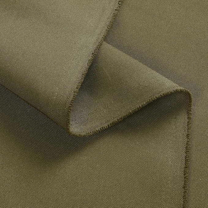 1200D Thicken Waterproof Canvas Fabric by The Yard 58" W Water-Resistant Polyester Fabric Heavy Duty Outdoor Upholstery Material for Chair Patio Cushion Furniture Cover Sewing DIY, 2 Yards Khaki