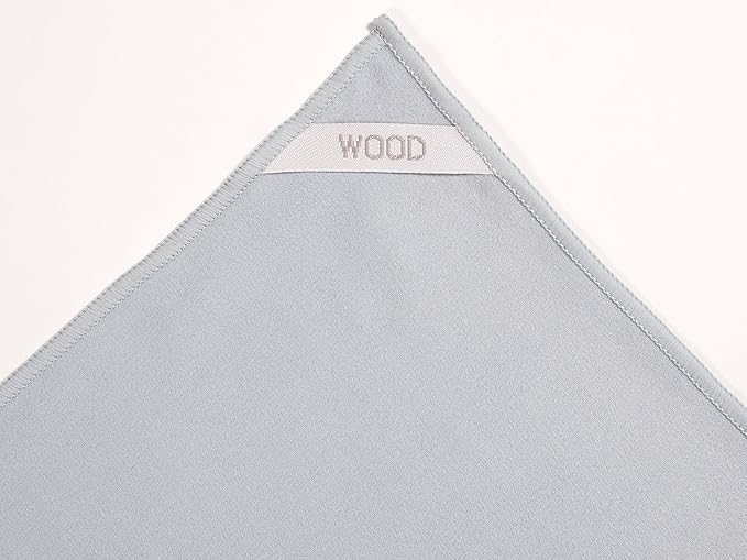 KAF Home Pantry Multipurpose Microfiber Textured Cleaning Cloth 4-Pack, 15 x 18-Inch, (1 Utility, 1 Stainless Steel, 1 Glass, 1 Wood)