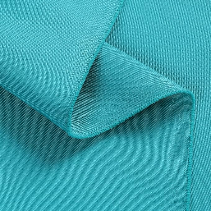 1200D Thicken Waterproof Canvas Fabric by The Yard 58" W Water-Resistant Polyester Fabric Heavy Duty Upholstery Material for Outdoor Indoor Marine Awning Tent Boat Chairs DIY, 8 Yards Teal