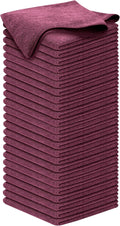 USANOOKS Premium 300GSM Microfiber Cleaning Cloth - 12.5"x12.5" High Performance - 1200 Washes, Ultra Absorbent Microfiber Towels for Cars Undercarriage, Rims & Engine Bay Cleaning - Microfiber Cloth