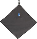 Team Effort Collegiate 15" x 15" Grey Microfiber Towel