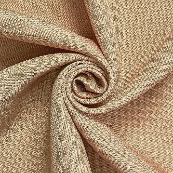 Ottertex Polyester Ripstop Fabric Water Repellent Heavy Duty Outdoor Lightweight By The Yard - Khaki (5 Yards)