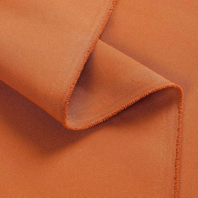 1200D Thicken Waterproof Canvas Fabric by The Yard 58" W Water-Resistant Polyester Fabric Heavy Duty Outdoor Upholstery Material for Chair Patio Cushion Furniture Cover Sewing DIY, 2 Yards Orange