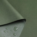 Waterproof Marine Canvas Fabric by The Yard 58" W 600D PVC Backing Water-Resistant Polyester Fabric Upholstery Material for Outdoor Indoor Marine Awning Tent Boat Furniture Cover, 10 Yards Army Green