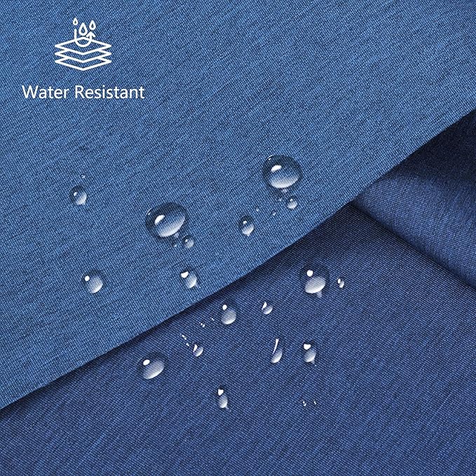 Waterproof Canvas Fabric by The Yard, 58inch 600D Upholstery Fabric Polyester Material Outdoor Water Resistant Material for Sewing Chair Patio Cushion Bag Sofa Seat Repair, 15 Yard Light Blue