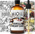 HIQILI Vanilla Cream Cake Fragrance Oil for Diffusers, Candle & Soap Making, Add to Aromatic Air Freshener Spray, Premium Grade - 5.07 Fl Oz