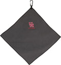 Team Effort Collegiate 15" x 15" Grey Microfiber Towel