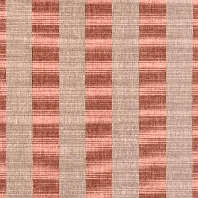 Sunbrella Outdoor Fabric by The Yard | Expressive Blush (Striped) | Official Sunbrella Seller | Indoor or Outdoor Upholstery Fabric for Chairs, Cushions, Drapery, Pillows, Furniture