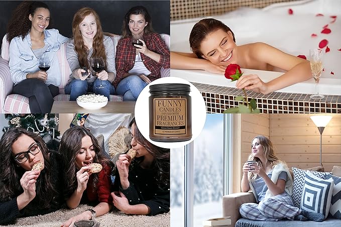 Cedar Crate Market - Dog Lover Gifts for Men, Women - Dog Dad Gifts for Men, Mom Presents for Women, Funny Candles Adult Humor, Pet Mom, 100% Soy Candle - Made in The USA