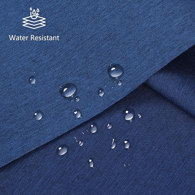 Waterproof Canvas Fabric by The Yard, 58inch 600D Upholstery Fabric Polyester Material Outdoor Water Resistant Material for Sewing Chair Patio Cushion Bag Sofa Seat Repair, 1 Yard Light Blue