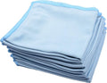 8Pcs Microfiber Towel Cleaning Cloth Mop 12x12 inch for Glass Windows Mirrors Home Kitchen Car