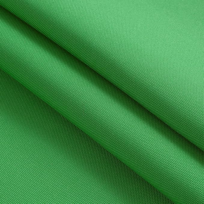 Thickened Waterproof Canvas Fabric by The Yard, 1200D 58" W Outdoor Upholstery Material Heavy Duty Fabric Water Resistant Sewing Material for Chair Patio Cushion Purse Bag, 8 Yard Green