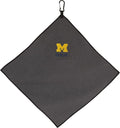 Team Effort Collegiate 15" x 15" Grey Microfiber Towel