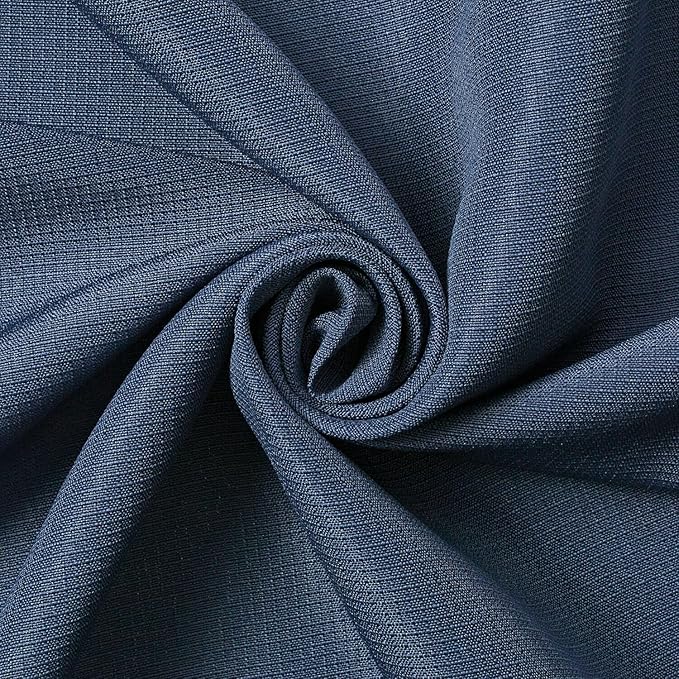 Ottertex Polyester Ripstop Fabric Water Repellent Heavy Duty Outdoor Lightweight By The Yard - Navy Blue (1 Yard)