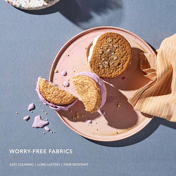 Sunbrella Outdoor Fabric by The Yard | Remix Mushroom (Solid) | Official Sunbrella Seller | Indoor or Outdoor Upholstery Fabric for Chairs, Cushions, Drapery, Pillows, Furniture