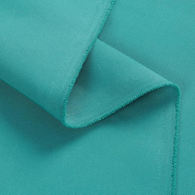 1200D Thicken Waterproof Canvas Fabric by The Yard 58" W Water-Resistant Polyester Fabric Heavy Duty Outdoor Upholstery Material for Chair Patio Cushion Furniture Cover Sewing DIY, 5 Yards Teal