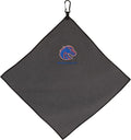 Team Effort Collegiate 15" x 15" Grey Microfiber Towel