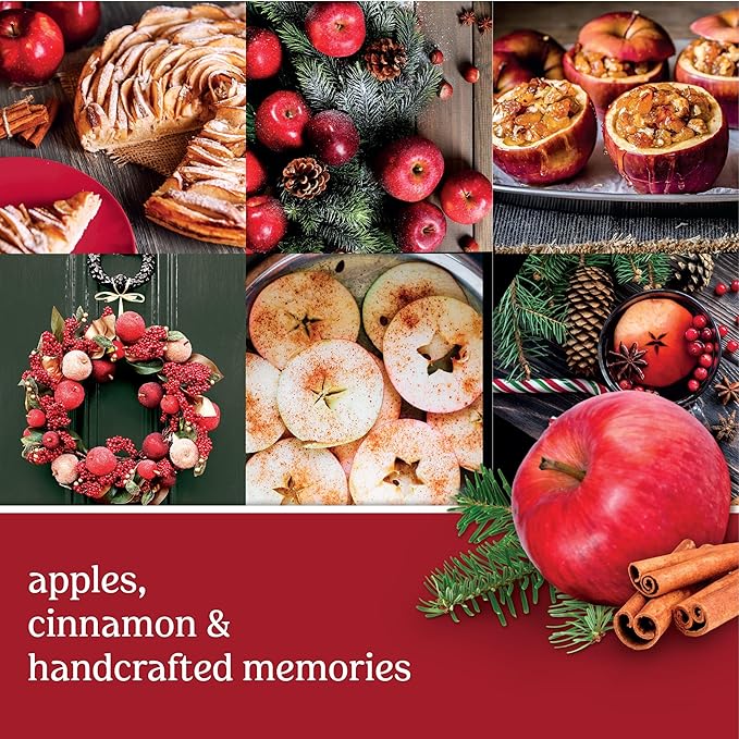 Yankee Candle Concentrated Air Freshener Room Spray, Odor Eliminator for Home, Bathroom, Red Apple Wreath, 1.5 Oz (Pack of 3)