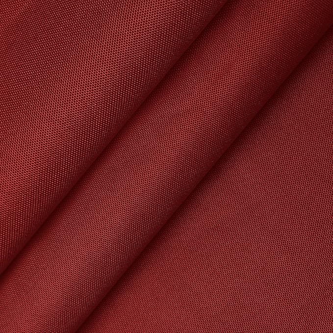 Foreate Waterproof Canvas Fabric by The Yard 600D Fade & UV Resistant Upholstery Fabric for Chairs Patio 58” W Indoor Outdoor Polyester Material Sewing Tent DIY Cloth, 8 Yard Wine Red