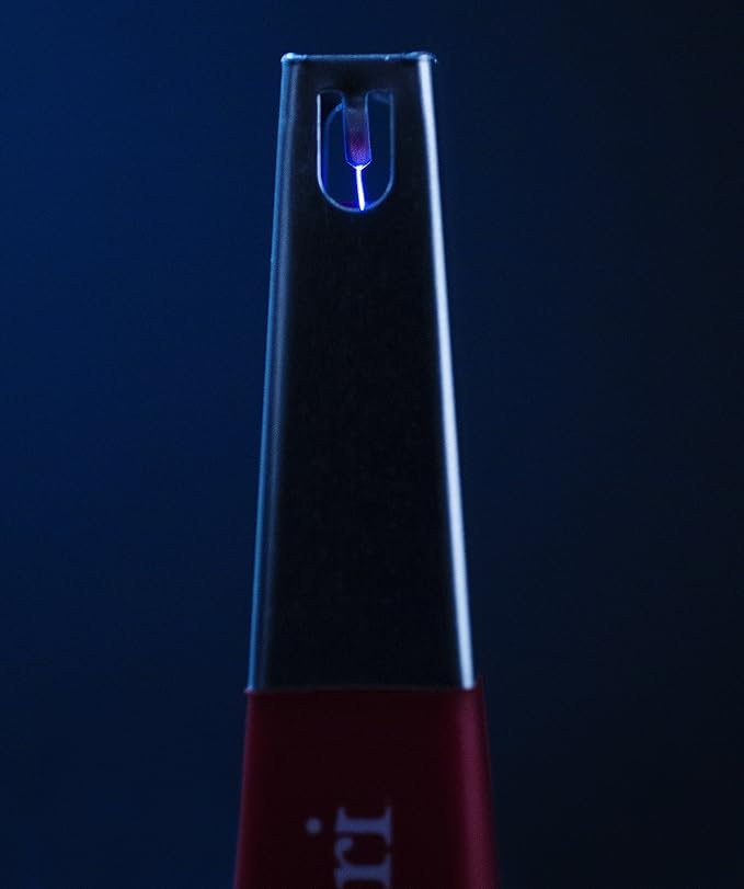 Ozeri Piezoelectric Stove Lighter, Flameless, Red