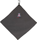Team Effort Collegiate 15" x 15" Grey Microfiber Towel