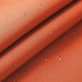 1200D Thicken Waterproof Canvas Fabric by The Yard 58" W Water-Resistant Polyester Fabric Heavy Duty Outdoor Upholstery Material for Chair Patio Cushion Furniture Cover Sewing DIY, 5 Yards Orange