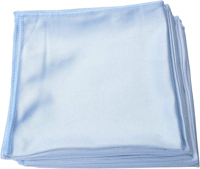 8Pcs Microfiber Towel Cleaning Cloth Mop for Glass Windows Mirrors Home Kitchen Car (16“”x16“)