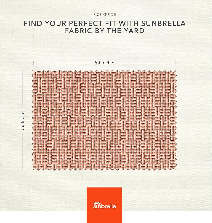 Sunbrella Outdoor Fabric by The Yard | Lore Canyon | Official Sunbrella Seller | Indoor or Outdoor Upholstery Fabric for Chairs, Cushions, Drapery, Pillows, Furniture