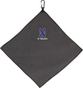 Team Effort Collegiate 15" x 15" Grey Microfiber Towel