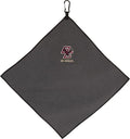 Team Effort Collegiate 15" x 15" Grey Microfiber Towel