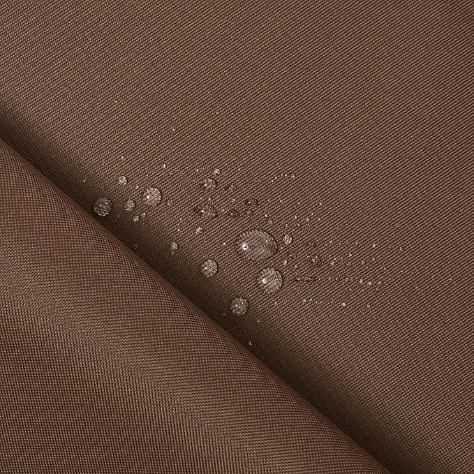 Ottertex Canvas Fabric Waterproof Outdoor 60" Wide 600 Denier 15 Colors Sold by The Yard (1 Yard, Brown)