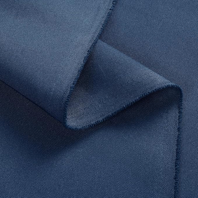 1200D Thicken Waterproof Canvas Fabric by The Yard 58" W Water-Resistant Polyester Fabric Heavy Duty Outdoor Upholstery Material for Chair Patio Cushion Furniture Cover Sewing DIY, 5 Yards Blue