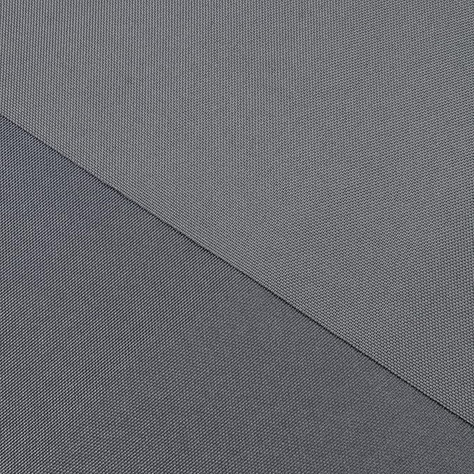 Soft Waterproof Canvas Fabric PU Backing, 600 Denier Ripstop UV Protection 48 x 60 Inch Canvas Cordura Fabric for Outdoor/Indoor, DIY Crafts, Bags, Awning, Marine, Furniture Cover(Gray)