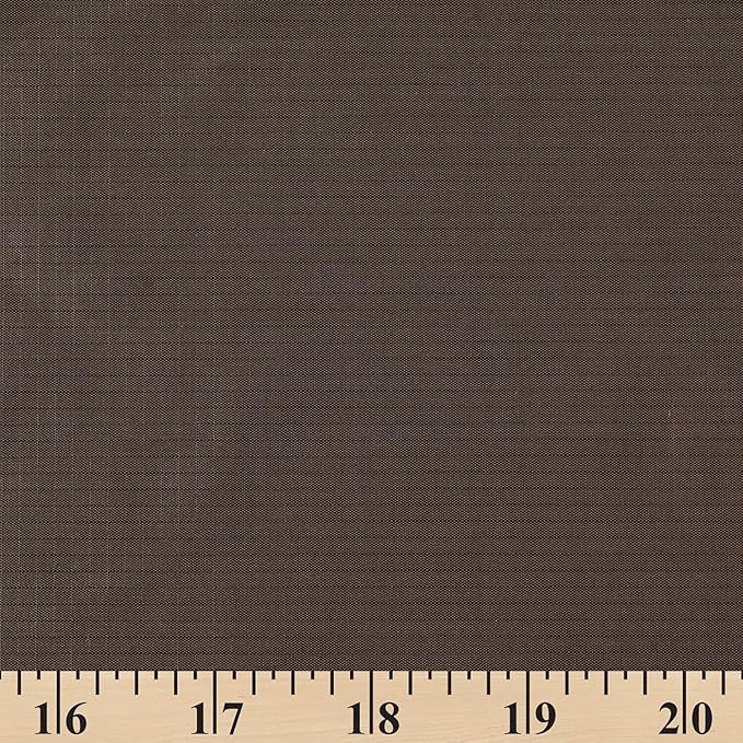 Ottertex Nylon Ripstop Fabric Waterproof Heavy Duty Outdoor Lightweight By The Yard Wholesale - Brown (1 Yard)