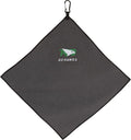 Team Effort Collegiate 15" x 15" Grey Microfiber Towel
