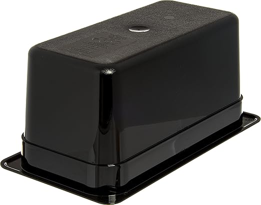 CFS 3086203 StorPlus High Heat Food Pan, 6" Deep, Third Size, Black, 1/3 Size (Pack of 6)