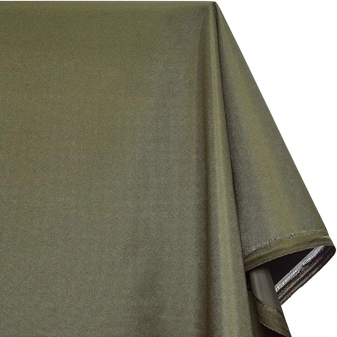 Ottertex Canvas Fabric Waterproof Outdoor 60" Wide 600 Denier Sold by The Yard (1 Yard, Army Green)