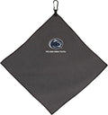 Team Effort Collegiate 15" x 15" Grey Microfiber Towel