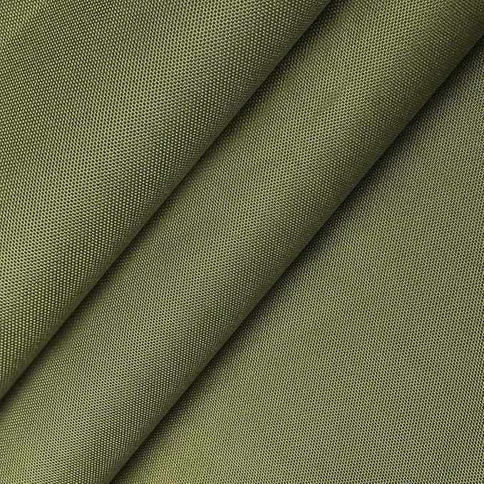 Foreate Waterproof Canvas Fabric by The Yard 600D Fade & UV Resistant Indoor Outdoor Oxford Fabric 58” W Upholstery Polyester Material for Patio Chairs Tent Camping DIY, 1 Yard Army Green