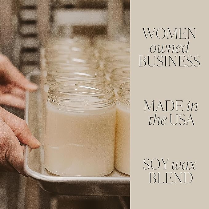 Sweet Water Decor Birthday Cake Candle - Tahitian Vanilla, Powdered Sugar, and Buttercream Scented Soy Birthday Candle for Home - 9oz Clear Jar, 40 Hour Burn Time, Made in The USA